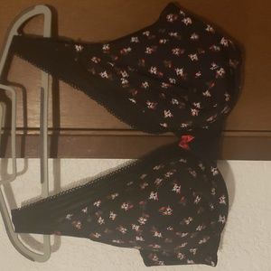 Cacique Triangle Smooth underwire floral lace bra 42DDD